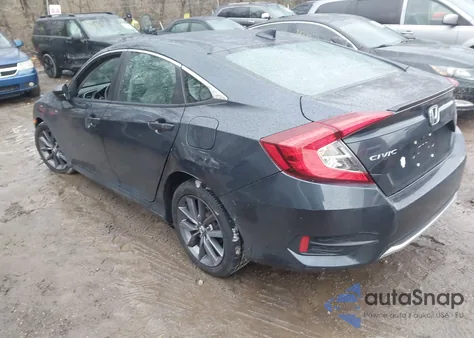 2019 Honda Civic Ex из США, поврежденный, VIN 19XFC1F34KE015863
